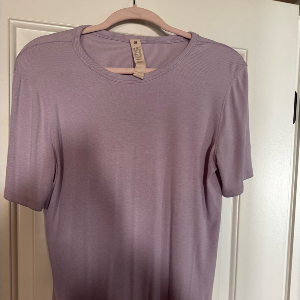Lululemon Purple Ribbed Top